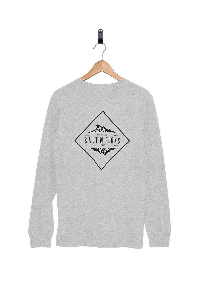 Legacy Longsleeve Stone Grey - Salt N Floks